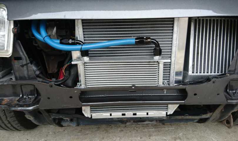 Installation radiateur huile dport